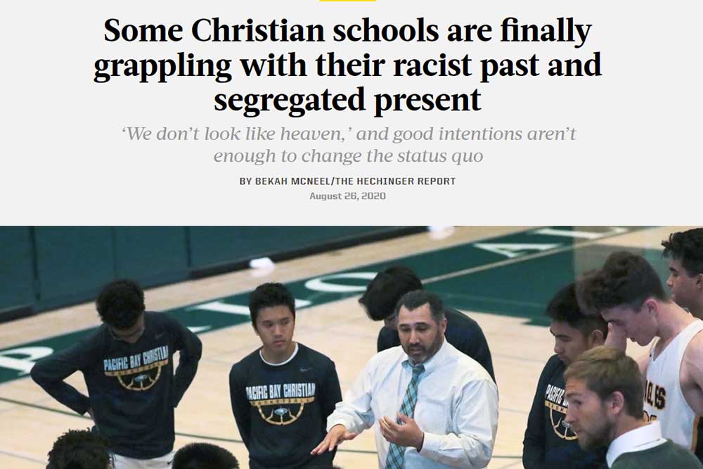 Some Christian schools are finally grappling with their racist past and segregated present